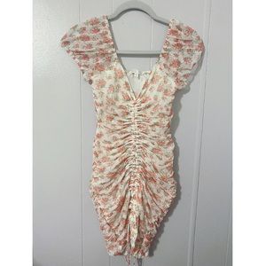 New floral mini dress